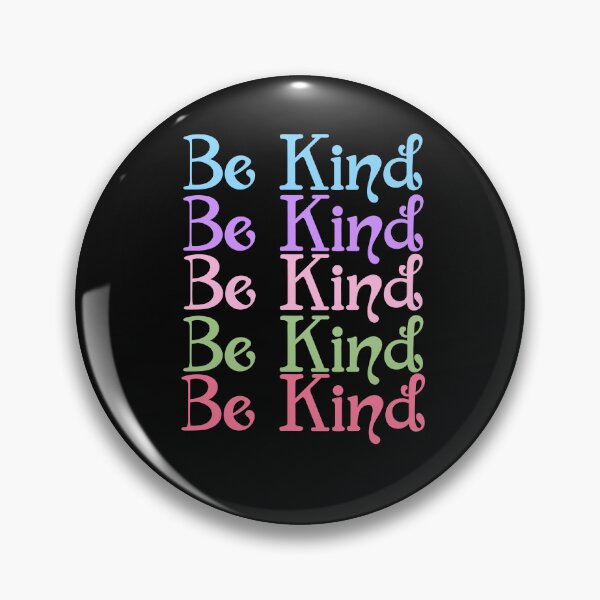 Item preview, Be Kind Typography designed and sold by RedSparkle.