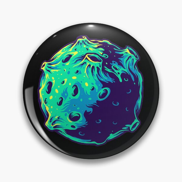 Item preview, Green Asteroid Seamless Pattern designed and sold by JABG-01.