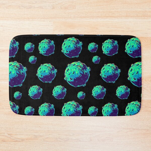 Item preview, Green Asteroid Seamless Pattern designed and sold by JABG-01.