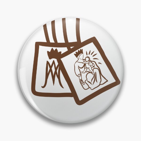 Item preview, Brown Scapular (Catholic) graphic art designed and sold by TheCatholicLady.