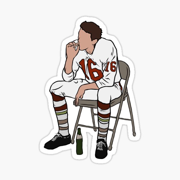 Aperçu de l'œuvre Len Dawson à la mi-temps créée et vendue par RatTrapTees.