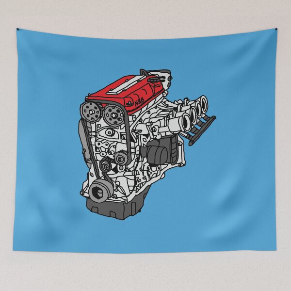Item preview, Honda Civic Type R EK9 B16B Engine designed and sold by Design by Twain.