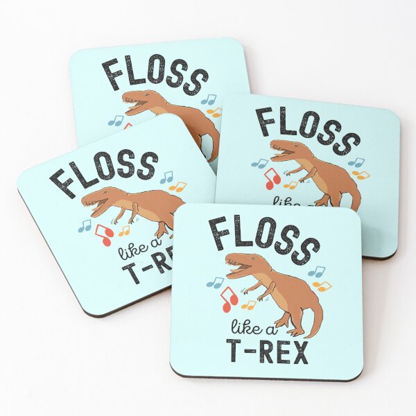 Item preview,  Floss Like A Boss -T-Rex Dinosaur designed and sold by BronikowskiART.