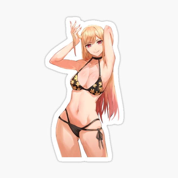 Hot Body Swimsuit Kitagawa Marin Sono Bisque Doll Wa Koi Wo Suru My Dress Up Darling Sticker