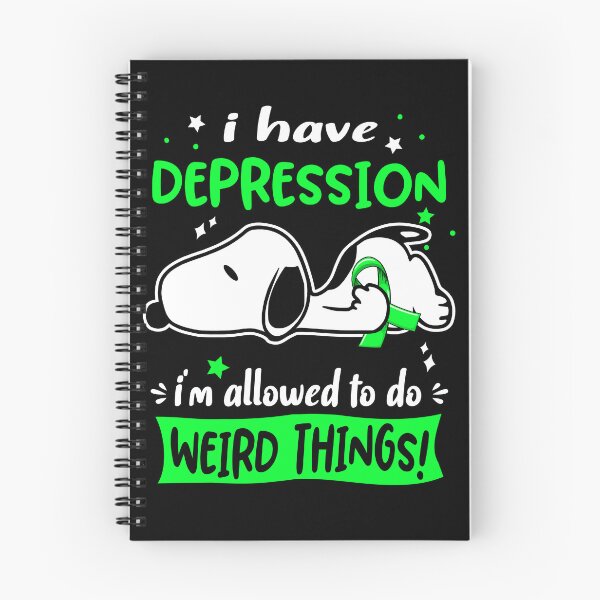 Item preview, I Have Depression I Am Allowed To Do WEIRD THINGS!  designed and sold by Wlsnpeggy.