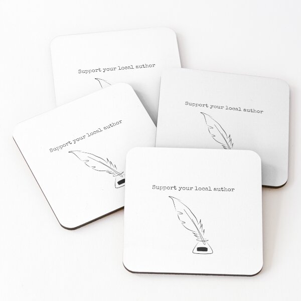Item preview, Support your local author  designed and sold by beyondinsanity.