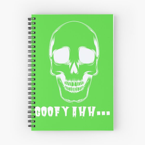 Item preview, Goofy AHH... with a Grinning skull  designed and sold by KoopTroop ⭐⭐⭐⭐⭐.