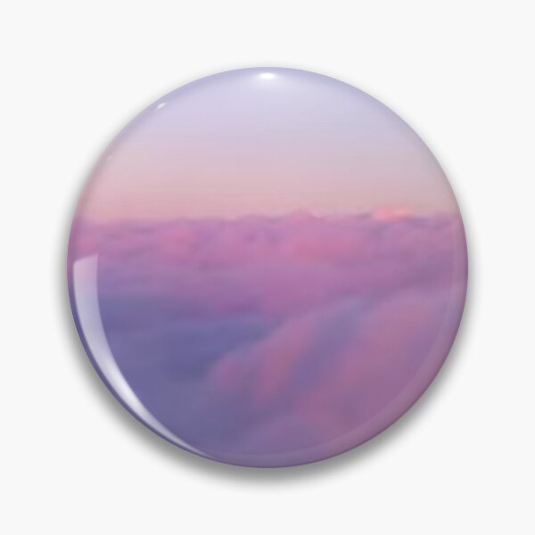 Item preview, Calm Soft Purple Pink Clouds Art designed and sold by universegrace.