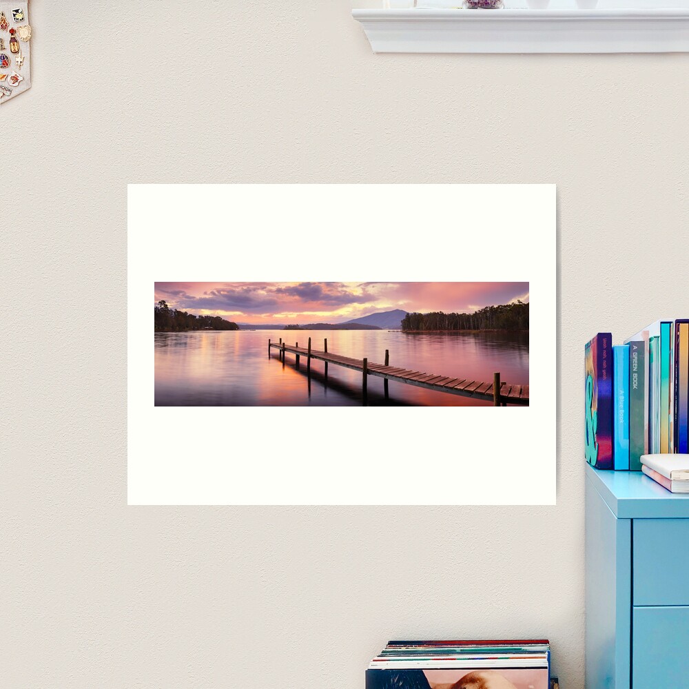 Lake Wallaga, Bermagaui, New South Wales, Australia Art Print
