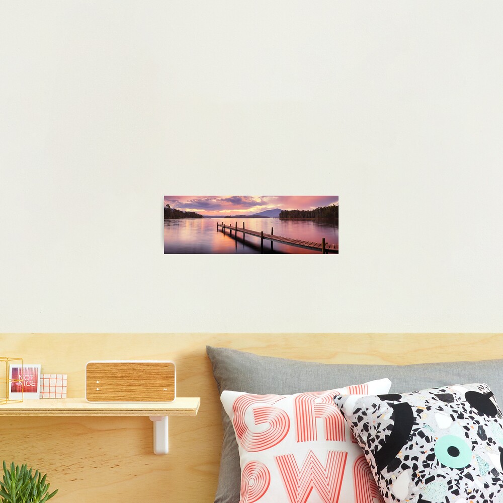 Lake Wallaga, Bermagaui, New South Wales, Australia Photographic Print