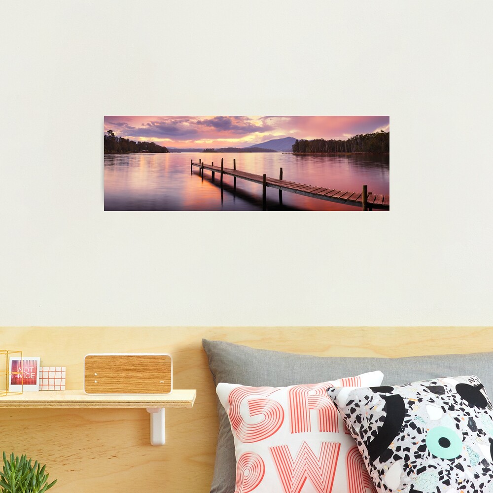 Lake Wallaga, Bermagaui, New South Wales, Australia Photographic Print