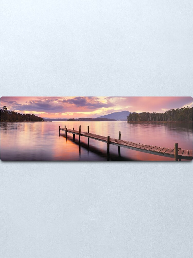 Alternate view of Lake Wallaga, Bermagaui, New South Wales, Australia Metal Print