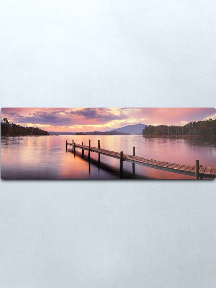 Alternate view of Lake Wallaga, Bermagaui, New South Wales, Australia Metal Print