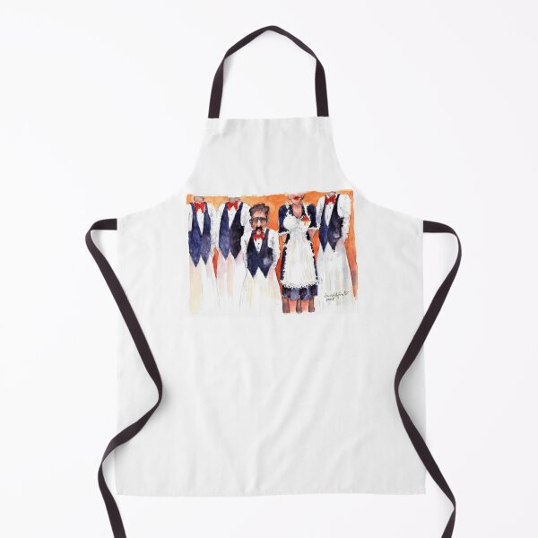 Item preview, A Short Waiter Standing With The Waitstaff designed and sold by DonSylvester.