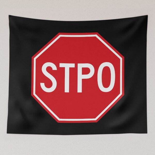 Item preview, STPO Sign designed and sold by Clusterfudge.