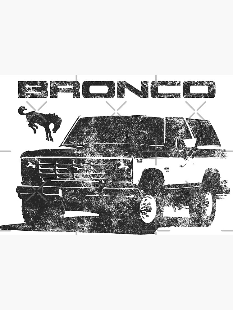 Discover 1982 Ford Bronco Canvas