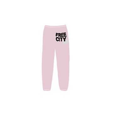 Hot pink 2025 free city sweatpants