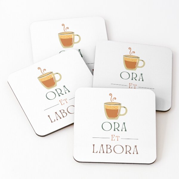 Item preview, Ora et Labora Latin for Pray and Work, Catholic Rule of St. Benedict designed and sold by IceCreamMuseum.