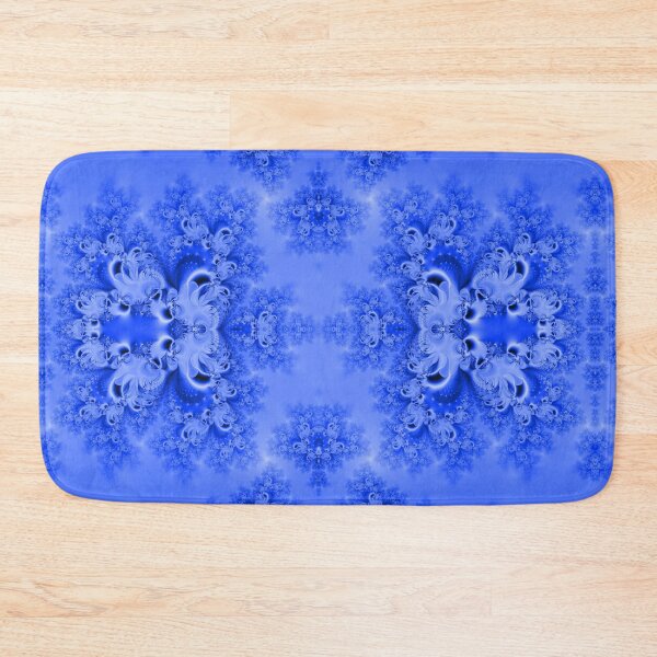 Item preview, Blue Sky over the Bluebells Frost Fractal designed and sold by Artist4God.