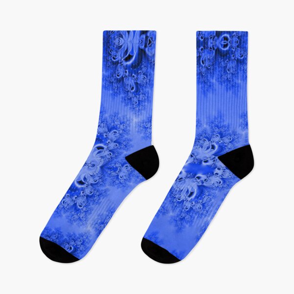Item preview, Blue Sky over the Bluebells Frost Fractal designed and sold by Artist4God.