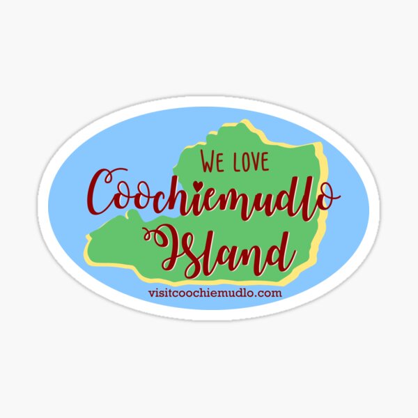 Love Coochiemudlo Sticker Sticker