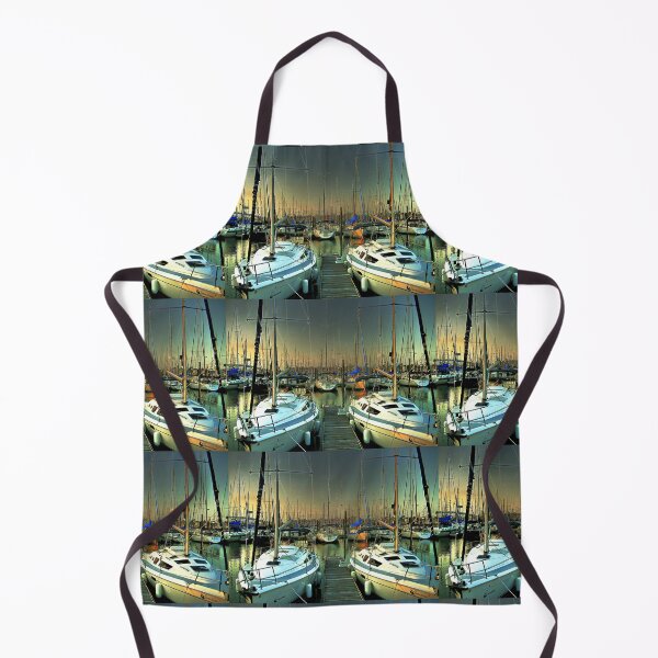 Item preview, Boats in the Marina designed and sold by Savannah Gibbs.