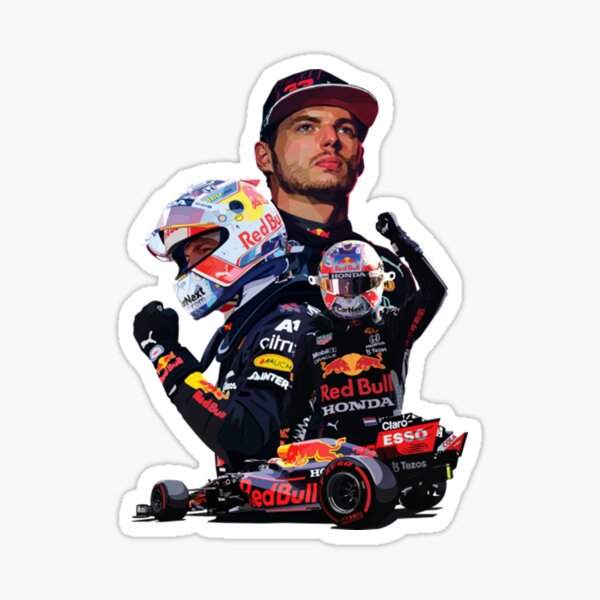 Max Verstappen Sticker For Sale By Wright L Redbubble