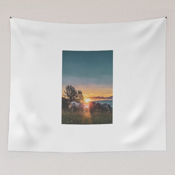 Item preview, Beautiful Horse Sunset designed and sold by newburyboutique.