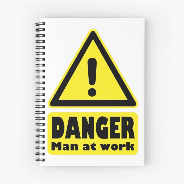 Item preview, DANGER - Man at work designed and sold by 4x4Life.