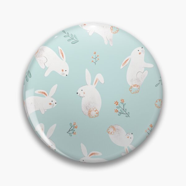 Item preview, Small white bunny easter bunny pattern designed and sold by Lady Bruniere.