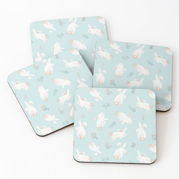 Item preview, Small white bunny easter bunny pattern designed and sold by Lady Bruniere.