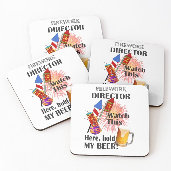 Item preview, Firework Director Hold My Beer  designed and sold by Janette  Kimbrough.