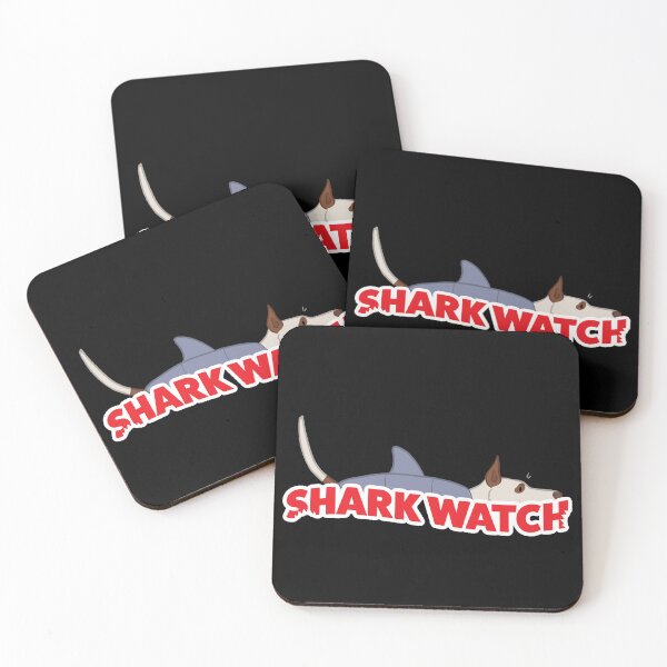 Item preview, Shark Watch - Ibizan Hound (White and Red) designed and sold by KodiakGoods.