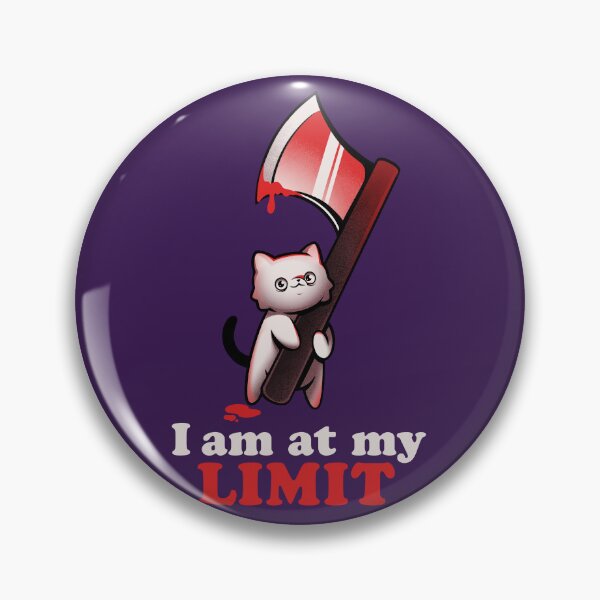 Item preview, At My Limit - Funny Evil Cat Gift  designed and sold by EduEly.