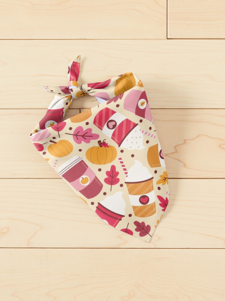 Alternate view of Pumpkin Spice Love Pet Bandana