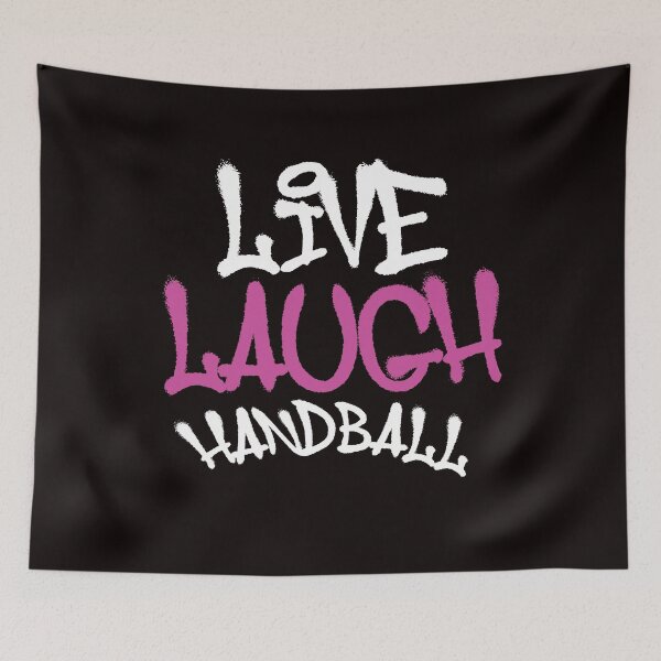Item preview, Live Handball Love Handballer Ball Sports Player Team Coach designed and sold by TomGiantDesigns.