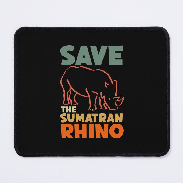 Item preview, Save The Sumatran Rhino designed and sold by Ba3ksy Design.