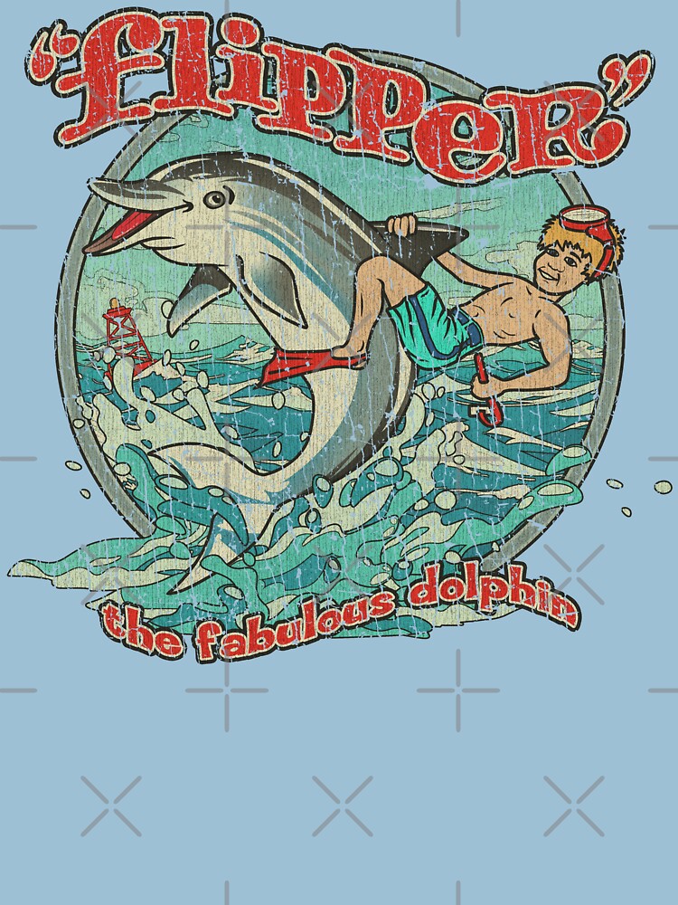 Flipper The Fabulous Dolphin 1964' Essential T-Shirt for Sale by  AstroZombie6669