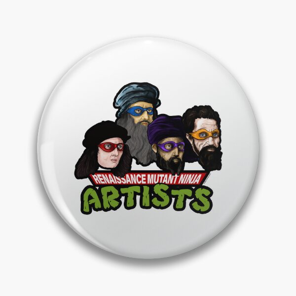 Item preview, Renaissance Mutant Ninja Artists  designed and sold by HarleyWarren.