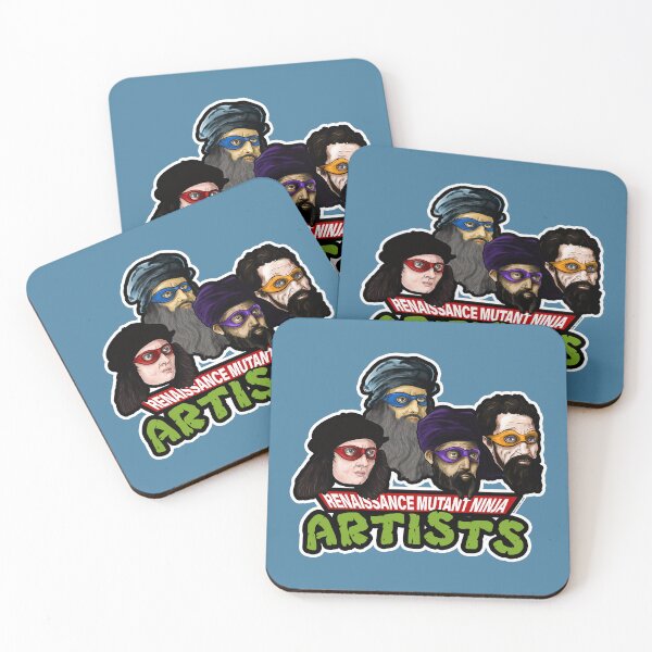 Item preview, Renaissance Mutant Ninja Artists  designed and sold by HarleyWarren.