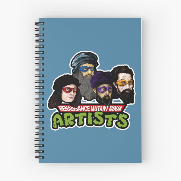 Item preview, Artistas ninja mutantes del Renacimiento designed and sold by HarleyWarren.