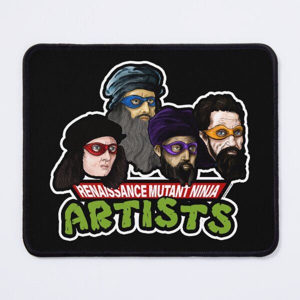 Item preview, Renaissance Mutant Ninja Artists  designed and sold by HarleyWarren.