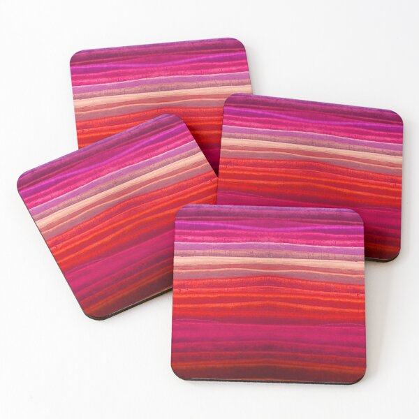 Item preview, Silken Stripes of Reds designed and sold by Peggy Stanley.