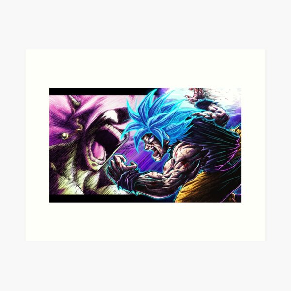 Goku Super Saiyan 2 Art Print