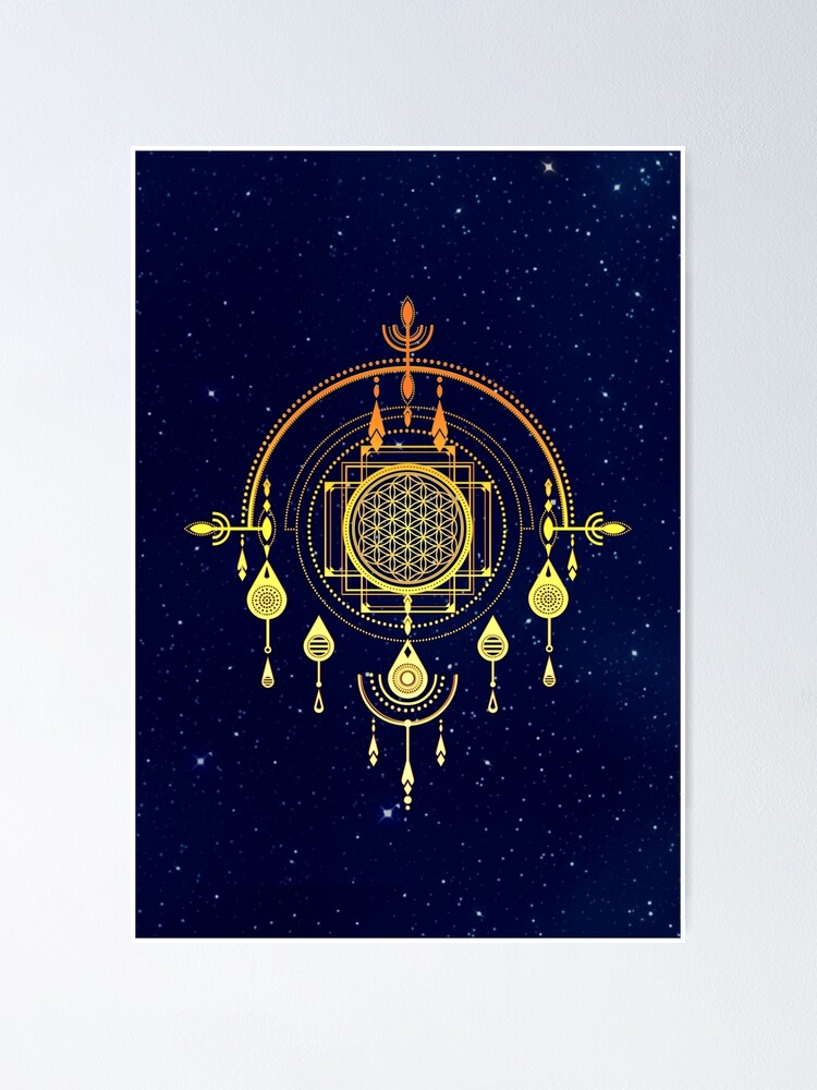 "Flower of life, Sacred Geometry, Dream Catcher, Meditation, Yoga