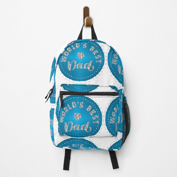 Item preview, Worlds Best Dad / Blue Pattern designed and sold by aldona.