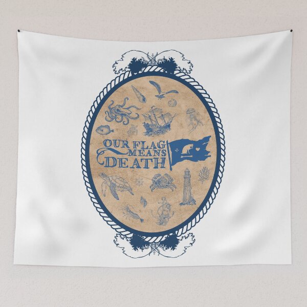 Item preview, Nautical OFMD Oval designed and sold by Our Flag Means Merch.
