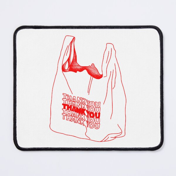 Item preview, thank you plastic bag  designed and sold by itsmemaytal.