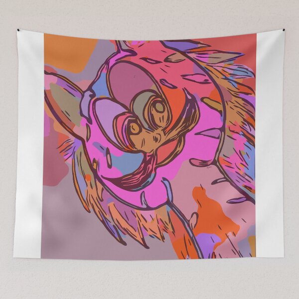 Item preview, Psychedelic cat designed and sold by Ravenmonkey  Designs.