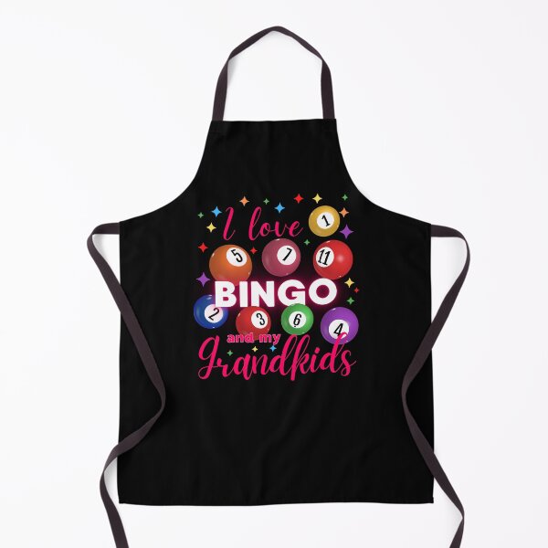 Item preview, I LOVE BINGO AND MY GRANDKIDS FOR A GRANDMOTHER OR GRANDFATHER BINGO LOVER designed and sold by appareltolove.